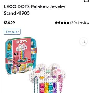 LEGO jewelry stand